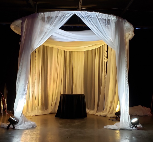 Rentals for weddings & event rentals | 12' ROUND CHUPPAH | Event Rentals offering table rentals, chair rentals, decor rentals and more for Weddings, Bar Mitzvahs, Corporate events, Trade shows & more Rentals for weddings & event rentals | Event Rentals offering table rentals, chair rentals, decor rentals and more for Weddings, Bar Mitzvahs, Corporate events, Trade shows & more